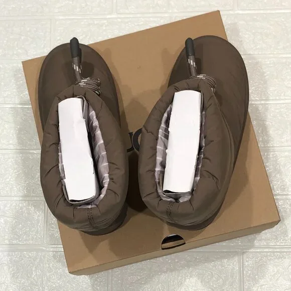 UGG Maxi Cozy Puffy Short Booties UGGPlush Warm Wool Blend Size Big Kid 4 EU 36 - Picture 3 of 14